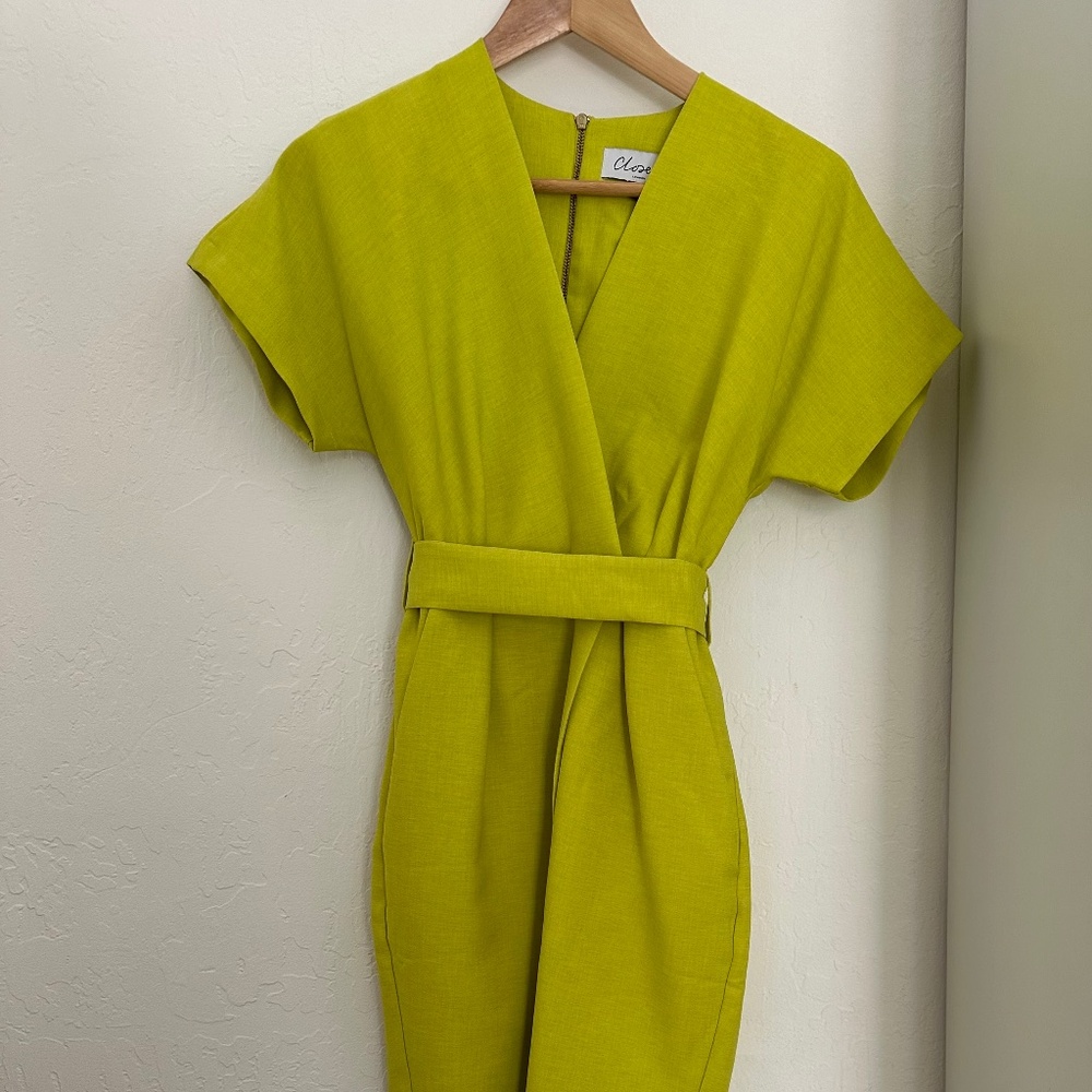 ASOS Closet London kimono wrap dress